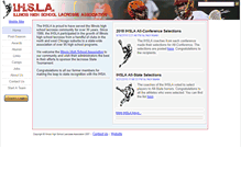 Tablet Screenshot of ihsla.org